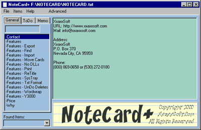 NoteCard+ Screen Shot